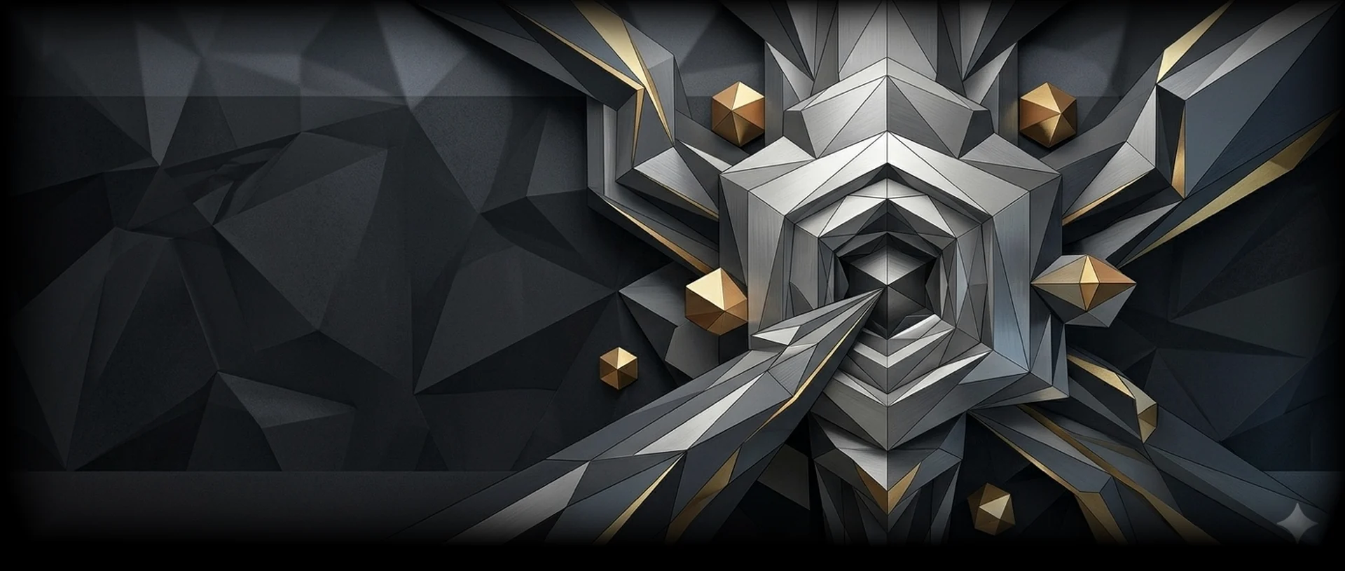 Abstract geometric system core representing review analysis